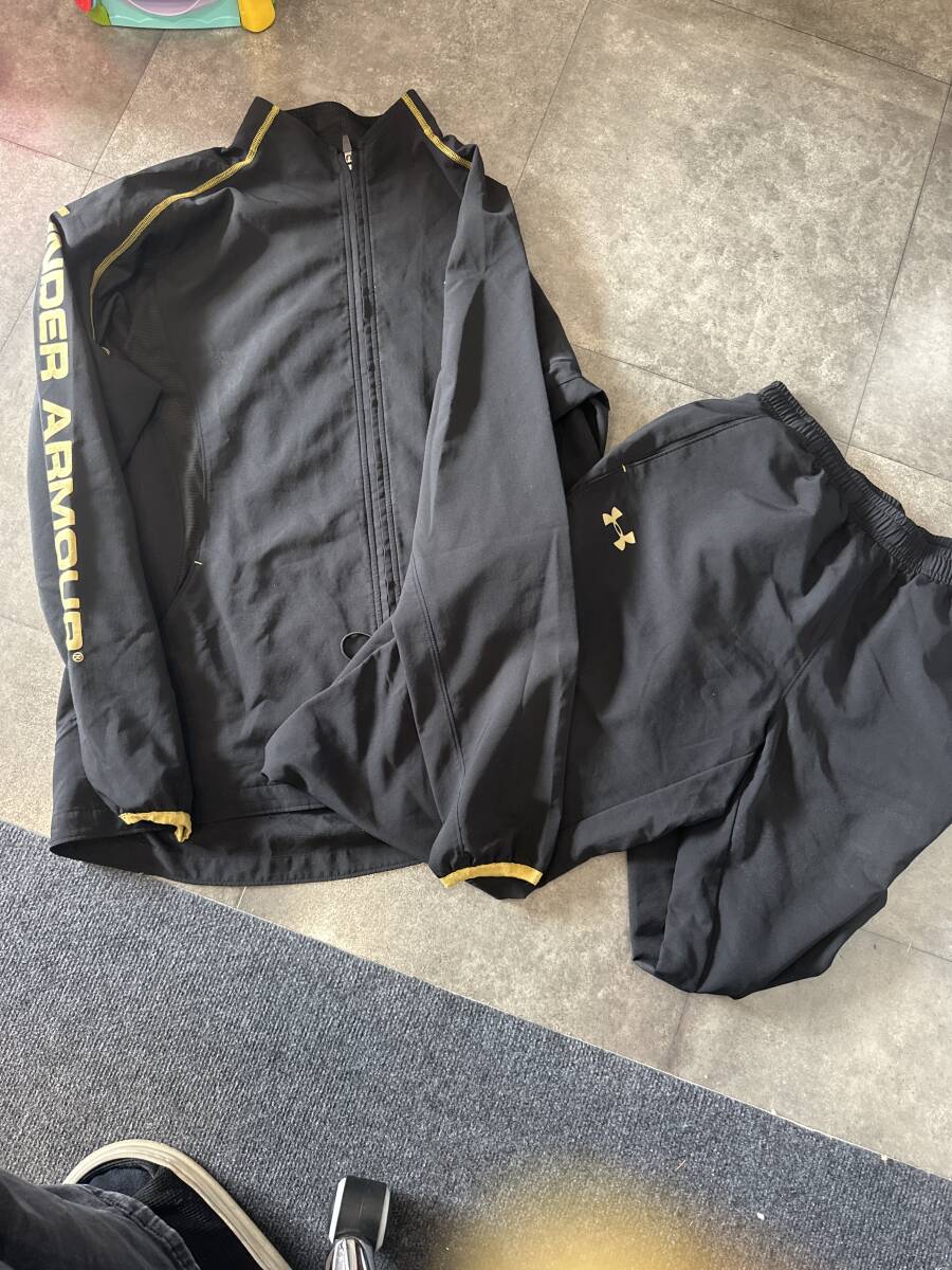 アンダーアーマー　ジャージ上下セット　XL