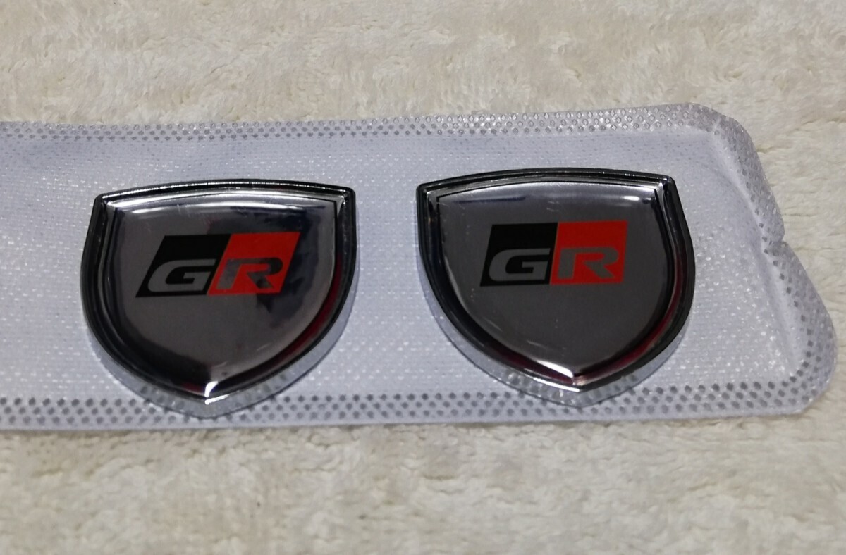★ GR 3D エンブレム ★検） TOYOTA TRD TOM'S Supra AE86 セリカ GT マークX チェイサー ヤリス クロス ハリアー RAV4 ハイラックス JDM