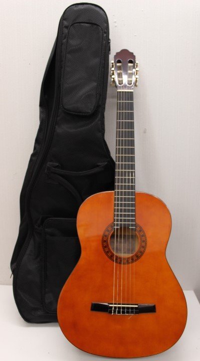 ○○Valencia CG10 バレンシア クラシックギター ソフトケース付き アコースティックギター/アコギ 【ジャンク扱い・現状渡し品】