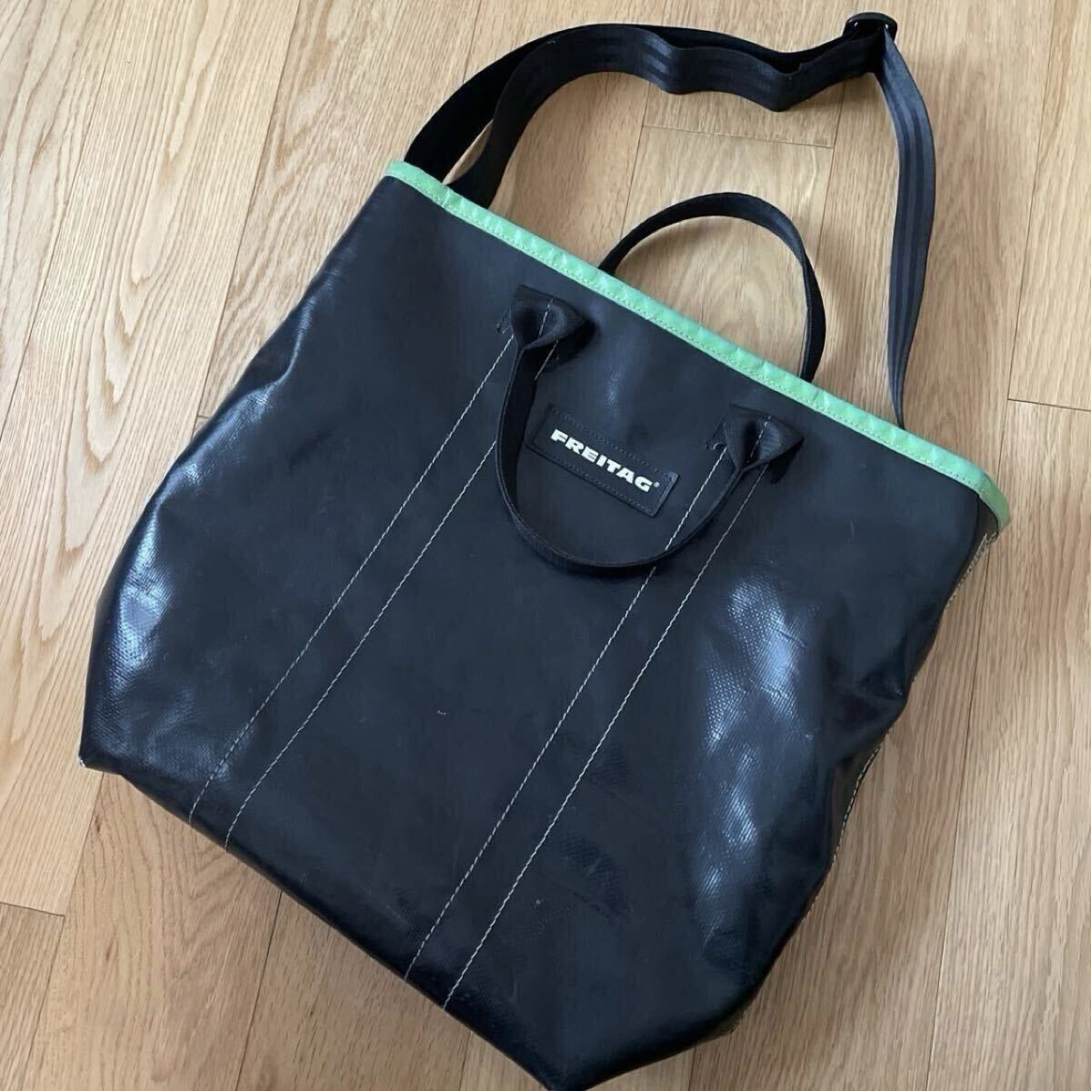 FREITAG F74 BOB 旧型 黒 トートバッグ ショルダーバッグ フライターグ ボブ ブラック マイアミバイス MIAMI