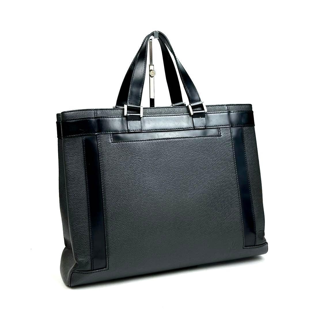 【極美品】LOUIS VUITTON ルイヴィトン タイガ カスベックPM ビジネスバッグ トートバッグ ハンドバッグ 書類鞄 M31022 レザー 人気 黒