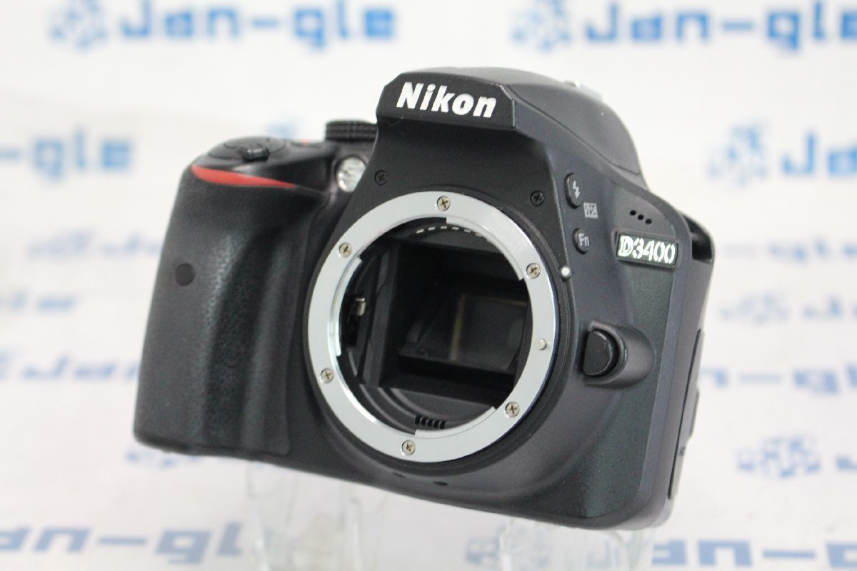 関西 Ω Nikon D3400 ボディ シャッター回数3954回 激安価格!! この機会にぜひ!! J696967 Y