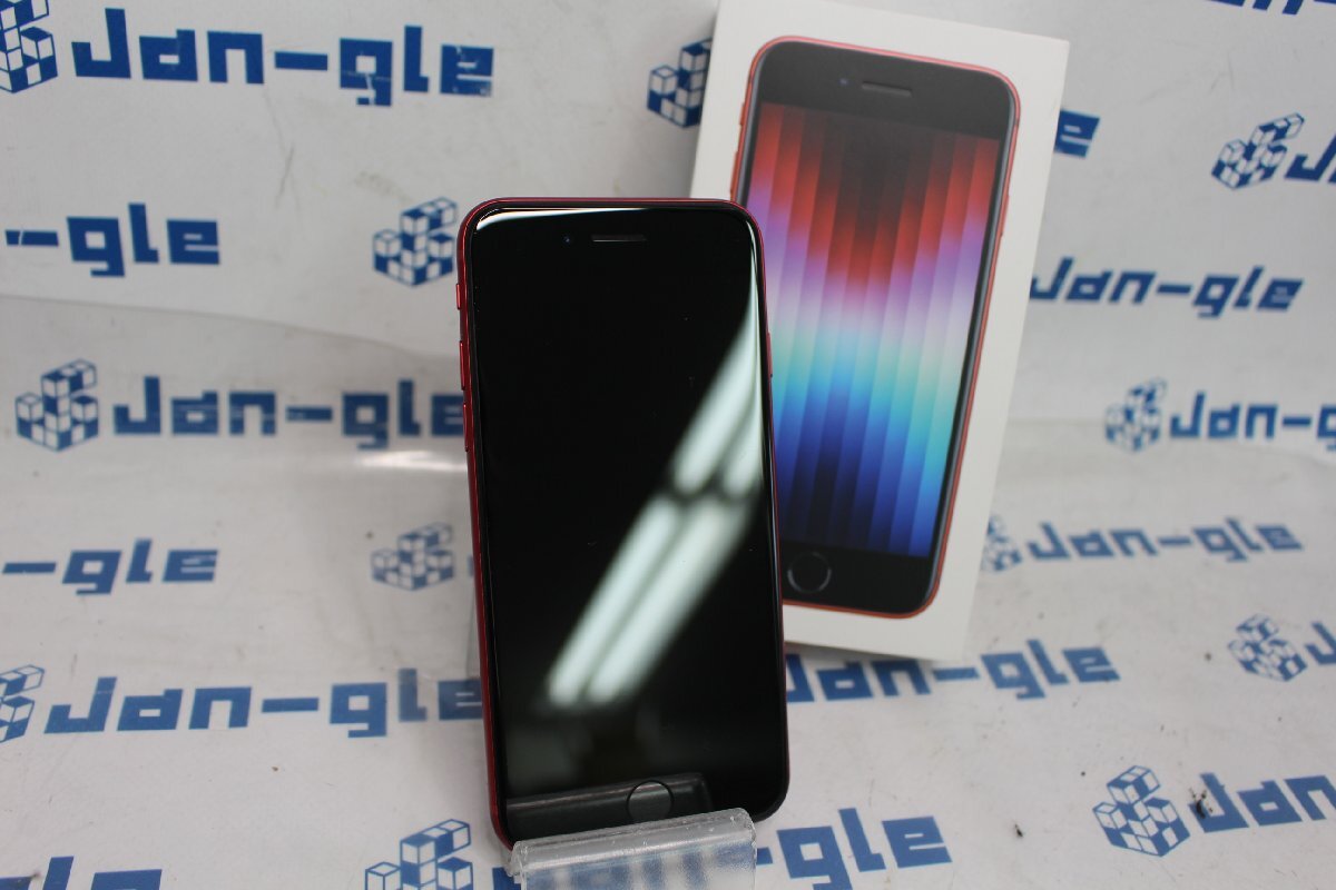 関西 Ω Apple iPhone SE（第3世代） 64GB (PRODUCT)RED MMYE3J/A 激安価格!! この機会にぜひ!! J696403 O