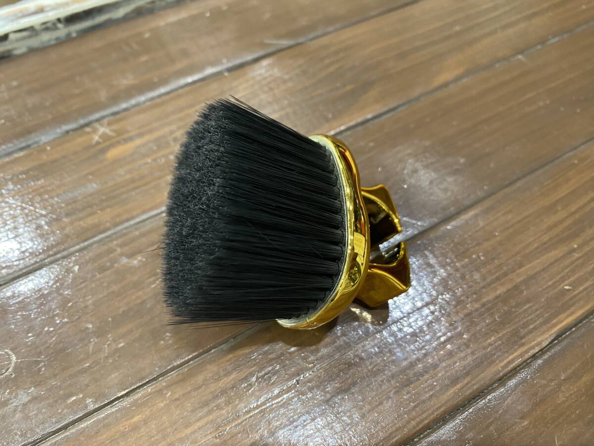 ■フィンガー リング フェード ブラシ ゴールド Finger Ring Fede Brush Gold ABS樹脂製 新品未使用