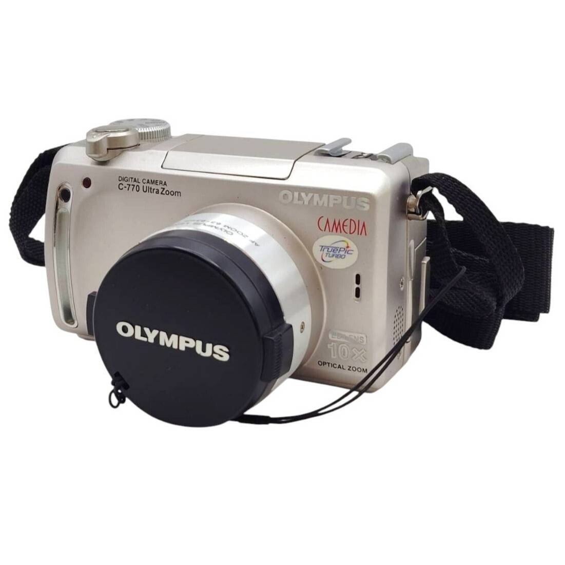 S-07755 OLYMPUS CAMEDIA C-770 Ultra Zoom オリンパス カメディア デジカメ カメラ シルバー 通電動作未確認 ジャンク 現状品 015