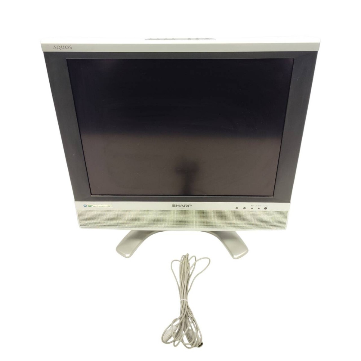 S-08091 シャープ SHARP AQUOS 20型 液晶テレビ LC-20S4-S 2004年 4:3 レトロゲーム用 モニター 現状品 訳あり 015