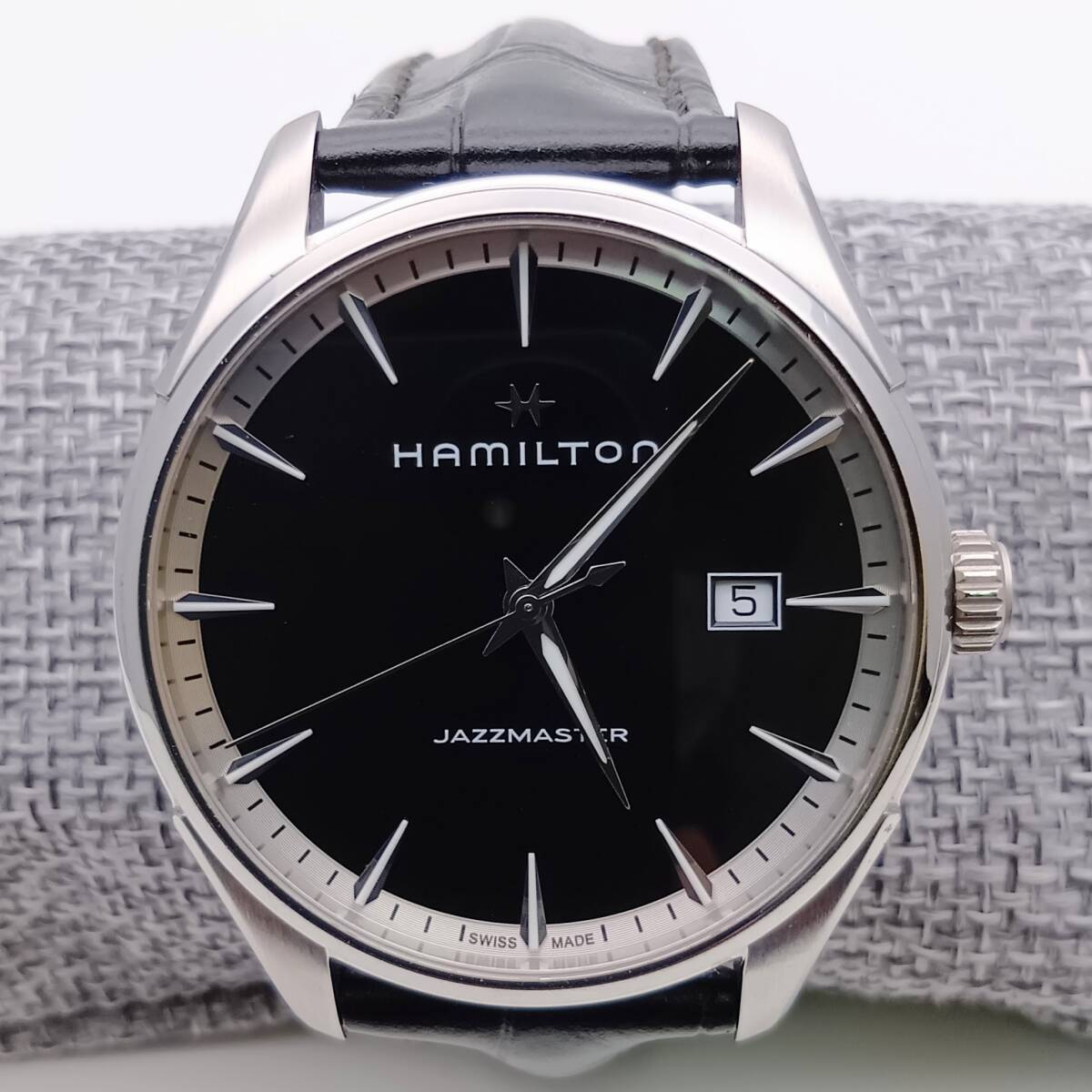 ハミルトン HAMILTON ジャズマスター ジェントクォーツ Gentquartz 腕時計 管理20425