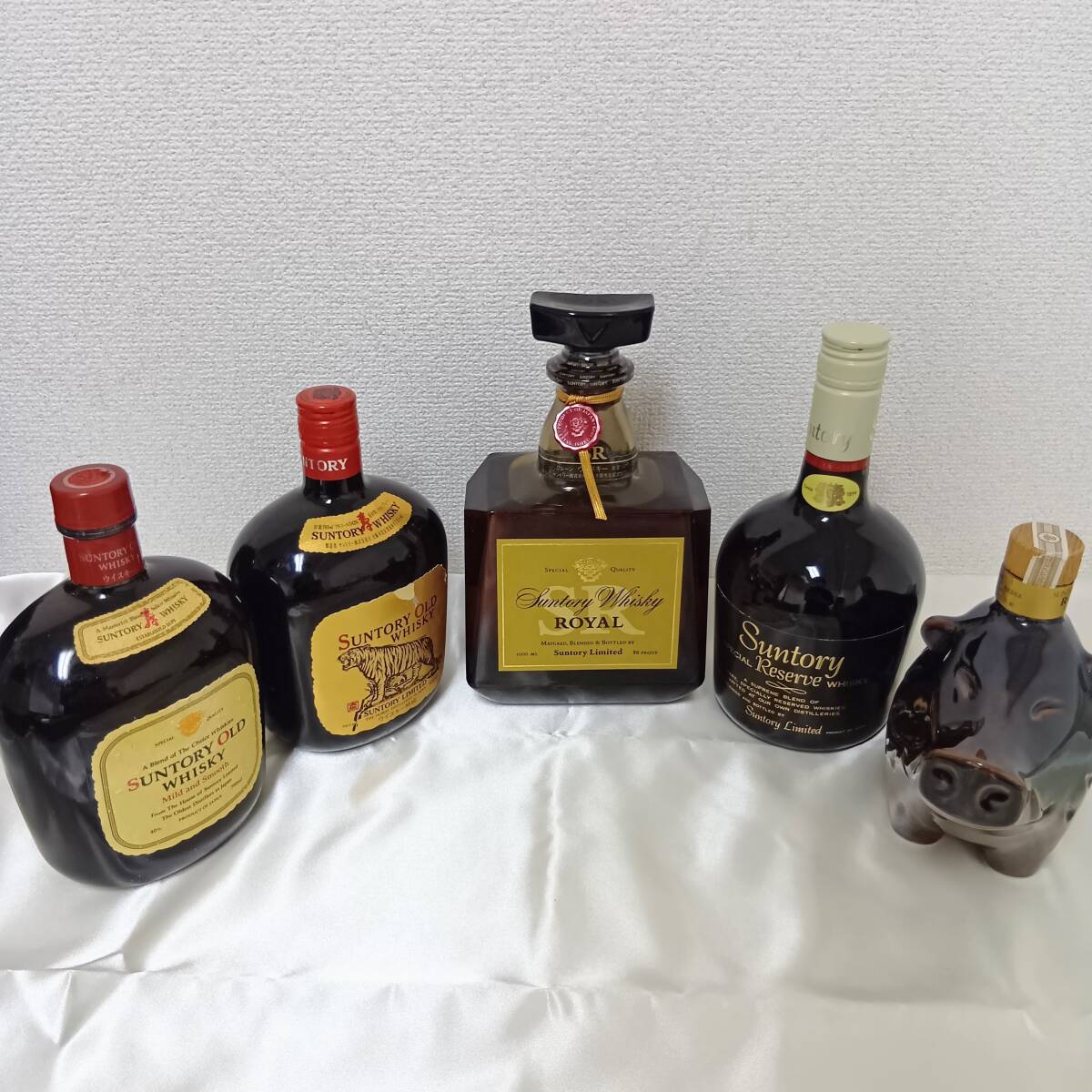 ジャパニーズウイスキーまとめ② SANTORY サントリー 5本 酒 未開封 未開栓 古酒 東京都限定