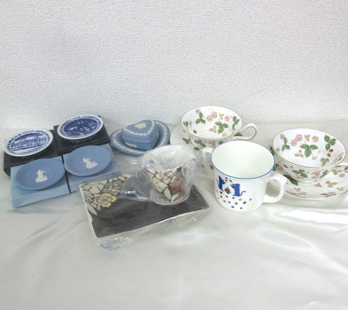 食器まとめ　Cartier　カルティエ　ウェッジウッド　WEDGWOOD　ビレロイ＆ボッホ　ロイヤルコペンハーゲン　カップ＆ソーサー