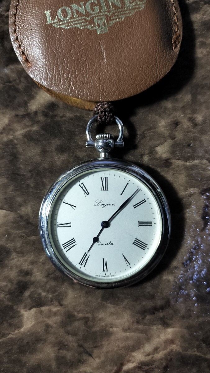 LONGINES ロンジン QUARTZ クォーツ 懐中時計 ポケットウォッチ