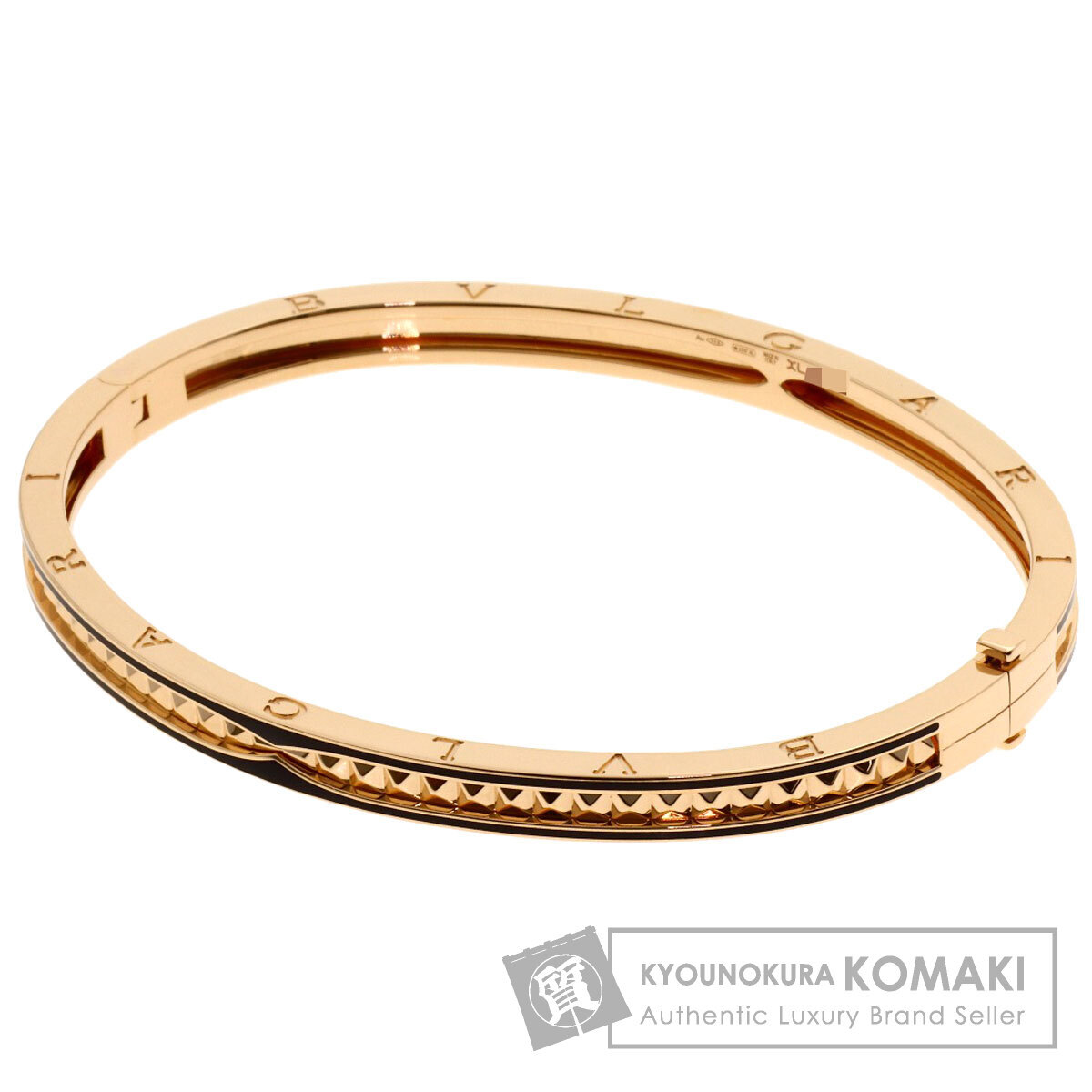 BVLGARI ブルガリ B-zero1 ビーゼロワン ロックスパイラル XL ブレスレット K18ピンクゴールド レディース 中古