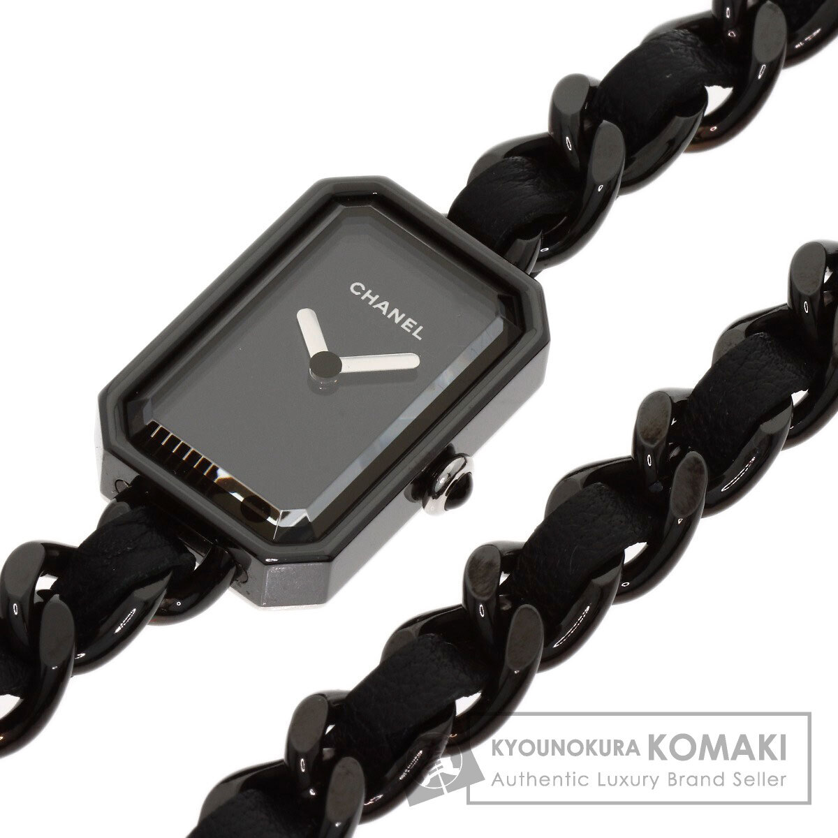 CHANEL シャネル H5320 プルミエール ロック 世界1000本限定 腕時計 ステンレススチール SSx革 レディース 中古