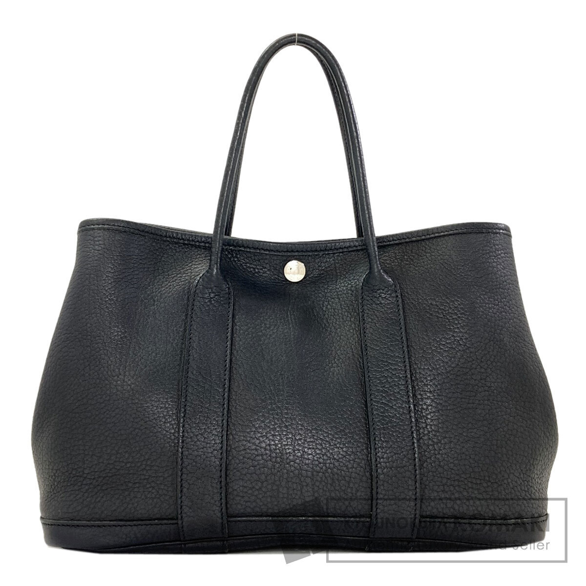 HERMES エルメス ガーデンパーティTPM シルバー金具 ハンドバッグ ネゴンダ レディース 中古