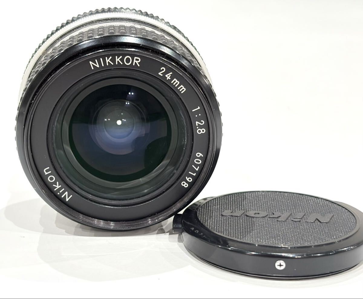 Nikon ニコン NIKKOR 24mm 1:2.8 カメラ レンズ 動作未確認