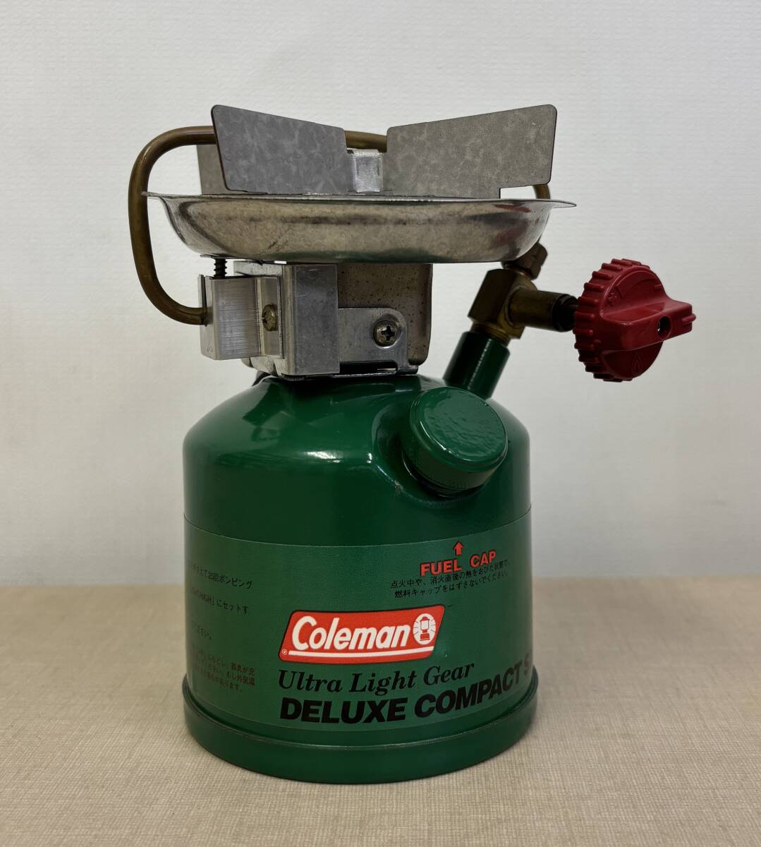 M1973/96年 Coleman DELUXE COMPACT STOVE 現状品/コールマン デラックス コンパクト ストーブ ビンテージ ガソリン式シングルバーナー