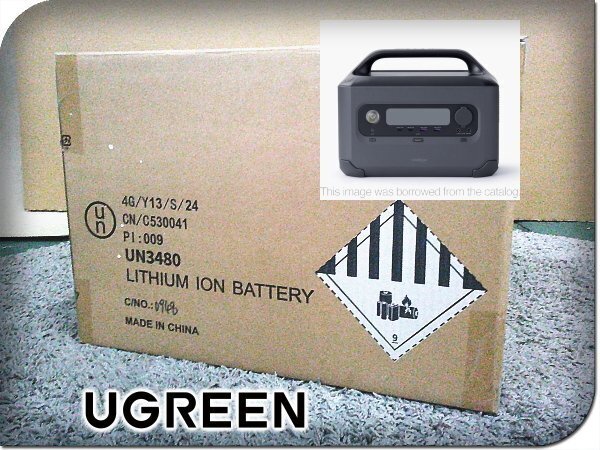 ■新品■未使用品■UGREEN/ユーグリーン■PowerRoam600(680Wh)■GS600■ポータブル電源■khh3571k