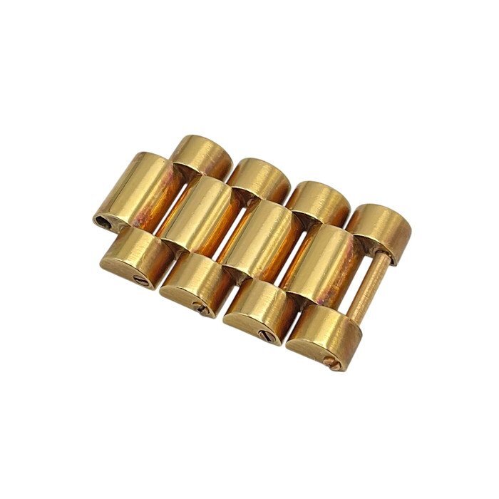 【現状販売】ROLEX（ロレックス）ジュビリーブレス 金無垢 約1.6ｍm 4コマ 18K 750 イエローゴールド 腕時計小物