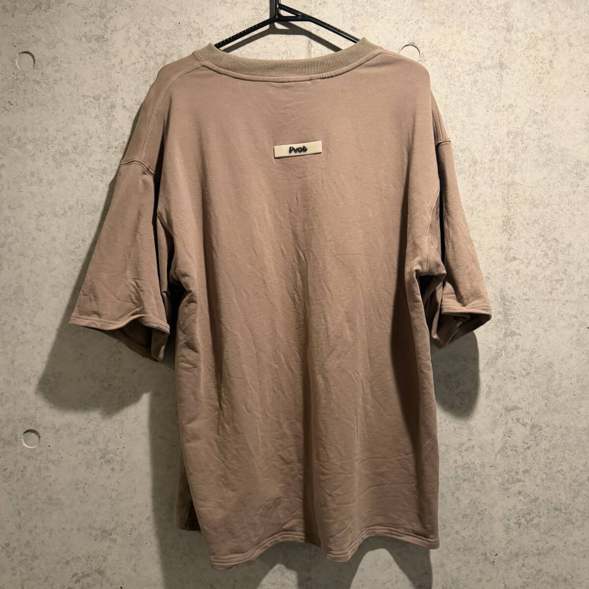 1円～【入手困難品】PVOT ピボット Tシャツ トレーニングウェア ブラウン XL メンズ レディース