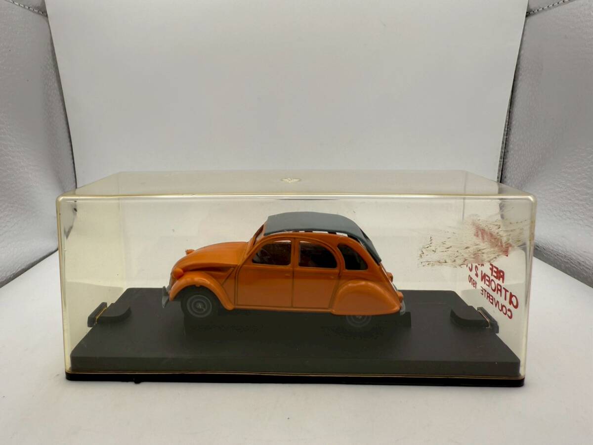 ★1円出品★Verem REF 438 CITROEN 2 CV COUVERTE 1970 シトロエン 1/43スケールミニカー