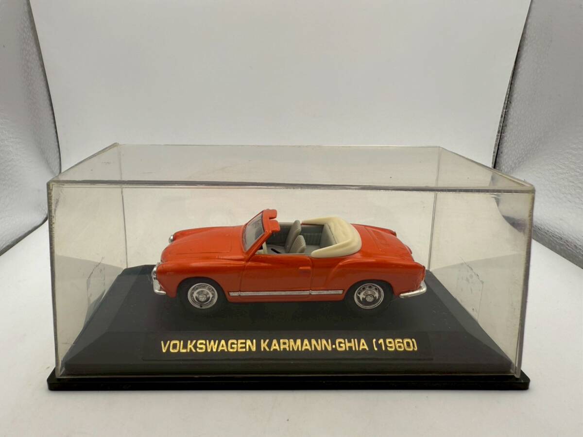 ★1円出品★VOLKSWAGEN KARMANN-GHIA（1960）フォルクスワーゲン カルマンギア 1/43スケールミニカー