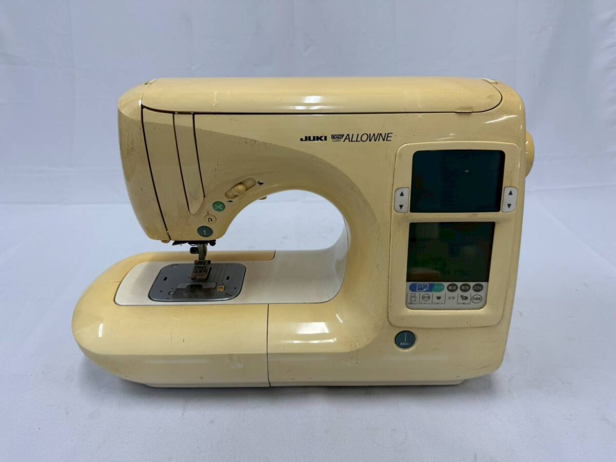 ★1円出品★JUKI new ALLWEN ジューキ ニューアローネ 家庭用コンピューターミシン HZL-008N