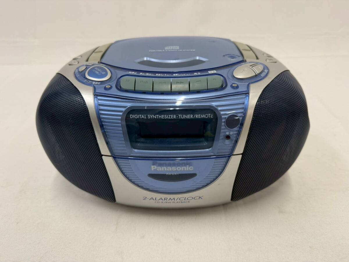 ★1円出品★Panasonic パナソニック ポータブルステレオCDシステム RX-DX1