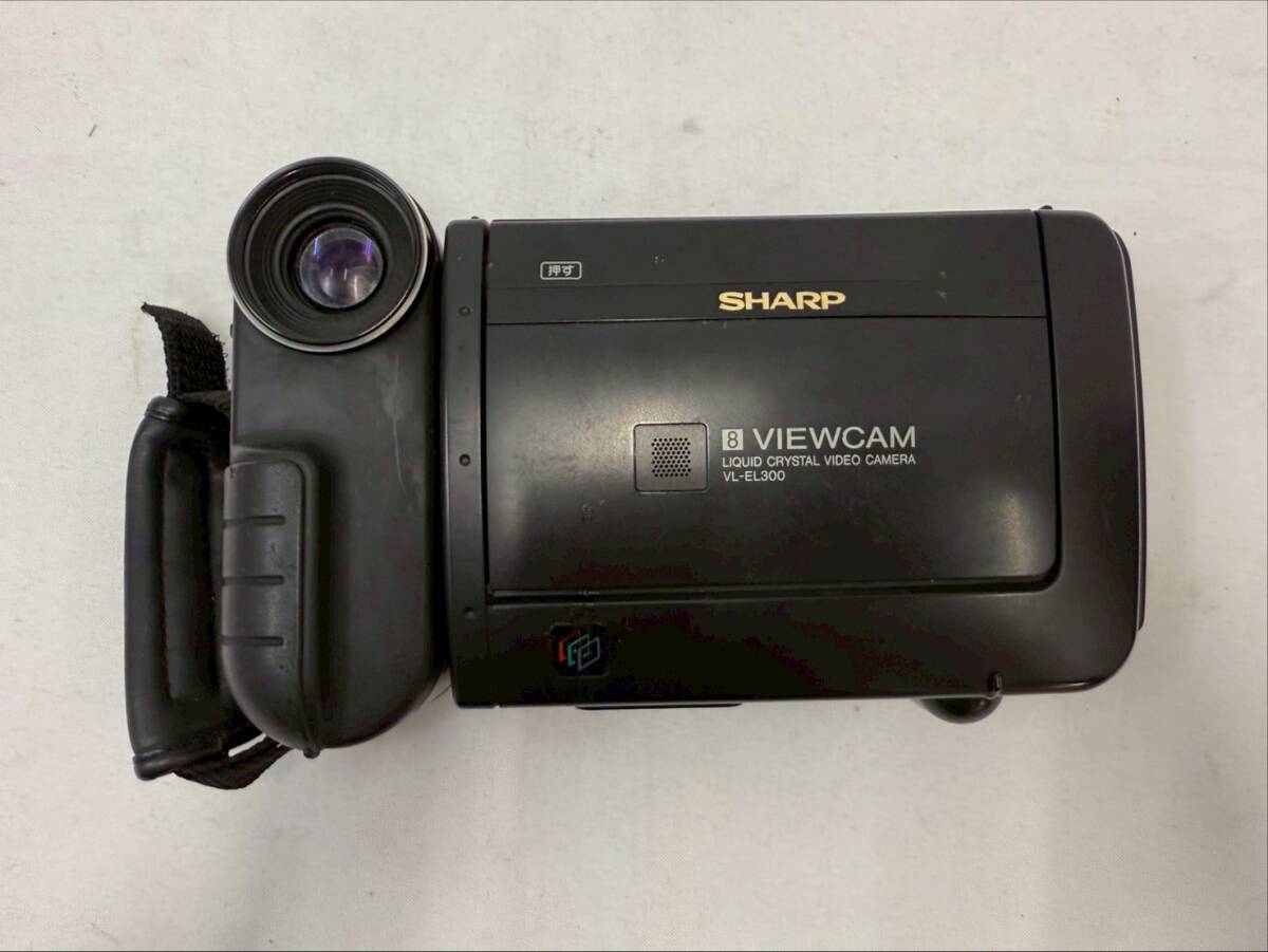 ★1円出品★SHARP シャープ 液晶8ミリビデオカメラ VL-EL300