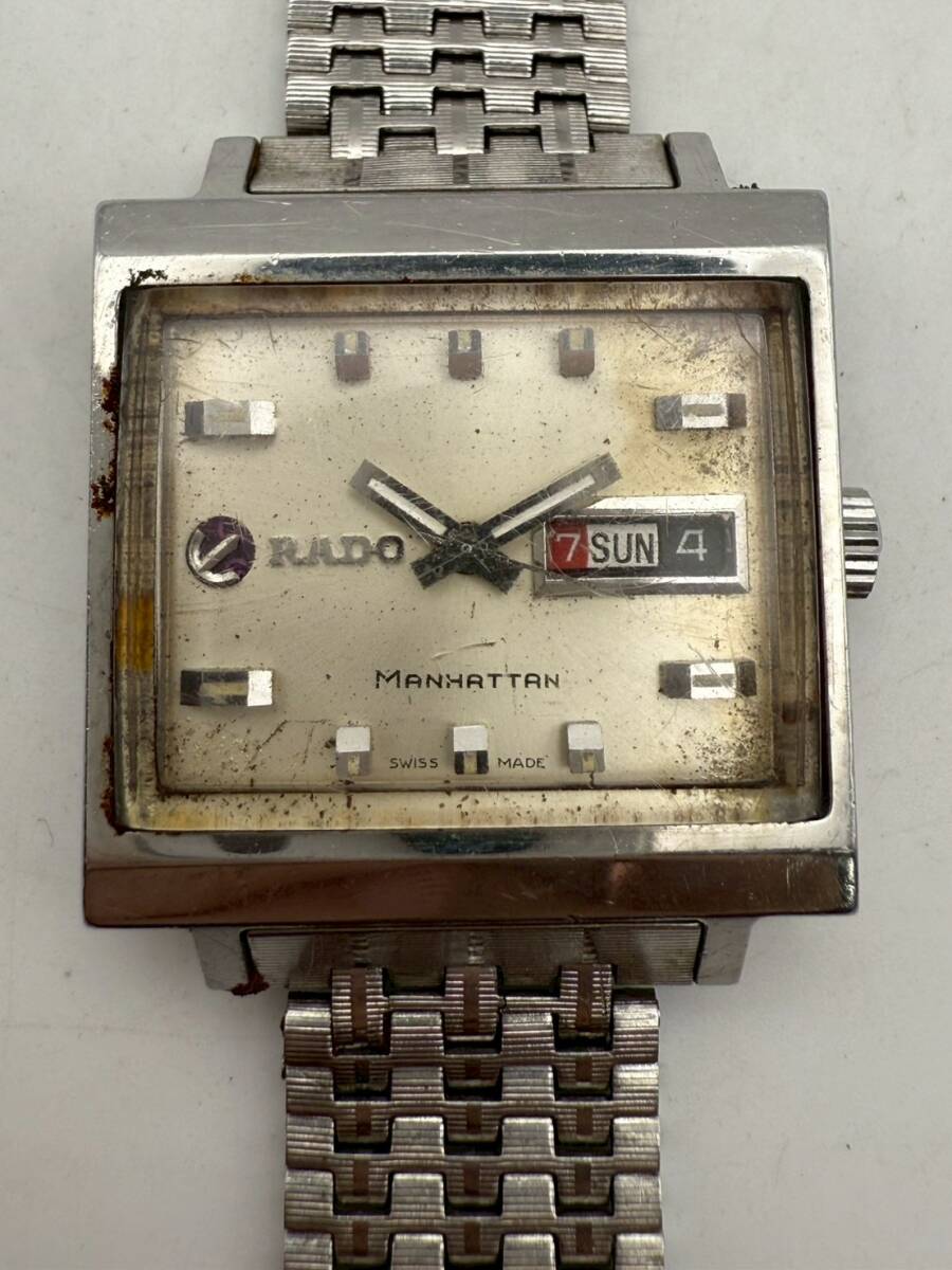 ★1円出品★RADO MANHATTAN ラドー マンハッタン ブランド腕時計 11815