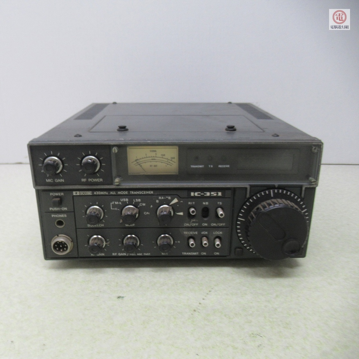 ○アイコム/ICOM IC-351 430MHz ALL MODE TRANSCEIVER/トランシーバー 動作未確認 ジャンク【20