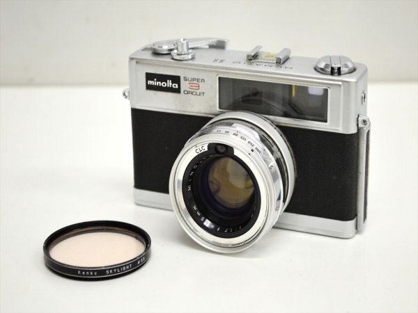KM777●現状品●MINOLTA ミノルタ HI-MATIC 11 SUPER 3 CIRCUIT フィルムカメラ　動作未確認/ジャンク扱い