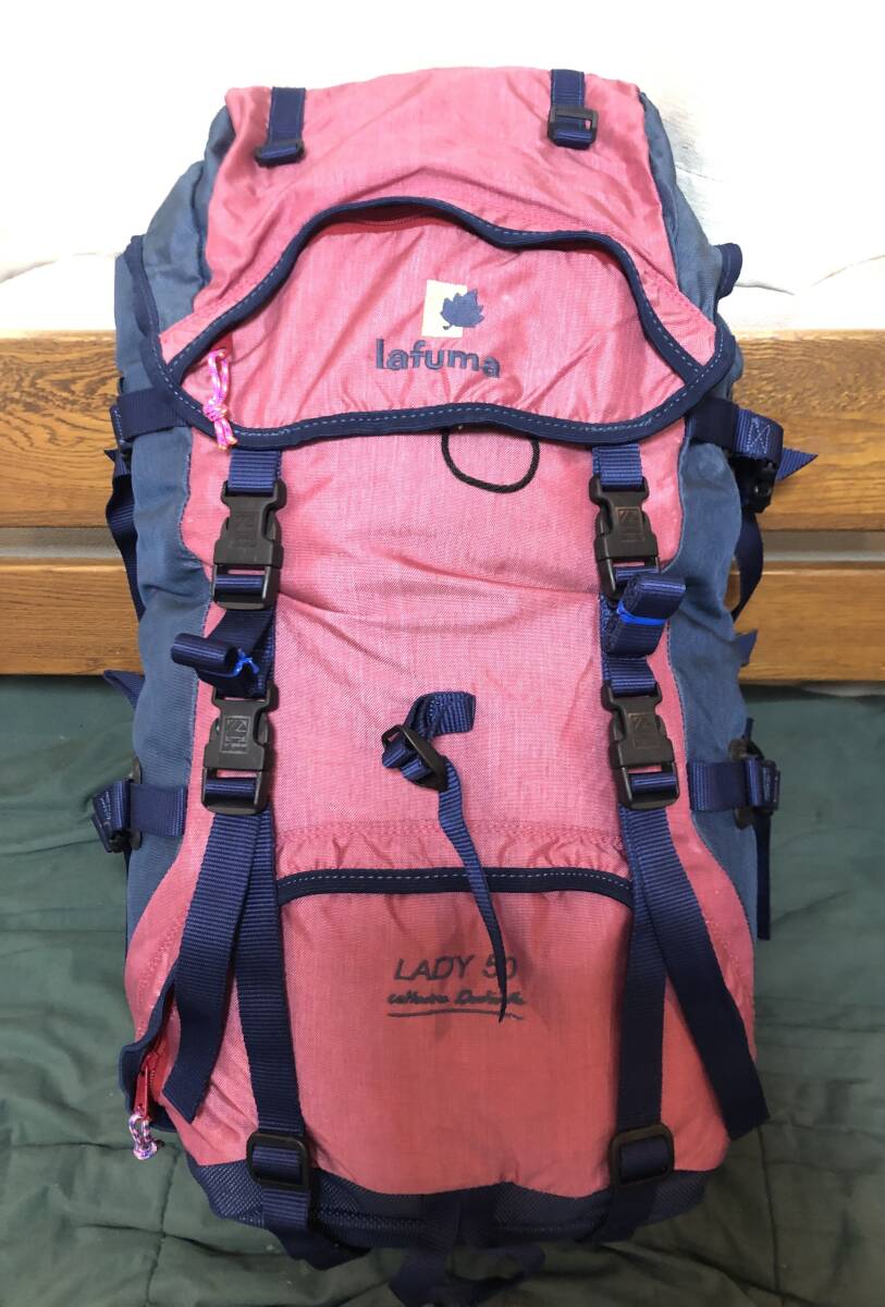 lafuma ラフマ ・登山リュック バッグパック LADY50・中古現役品