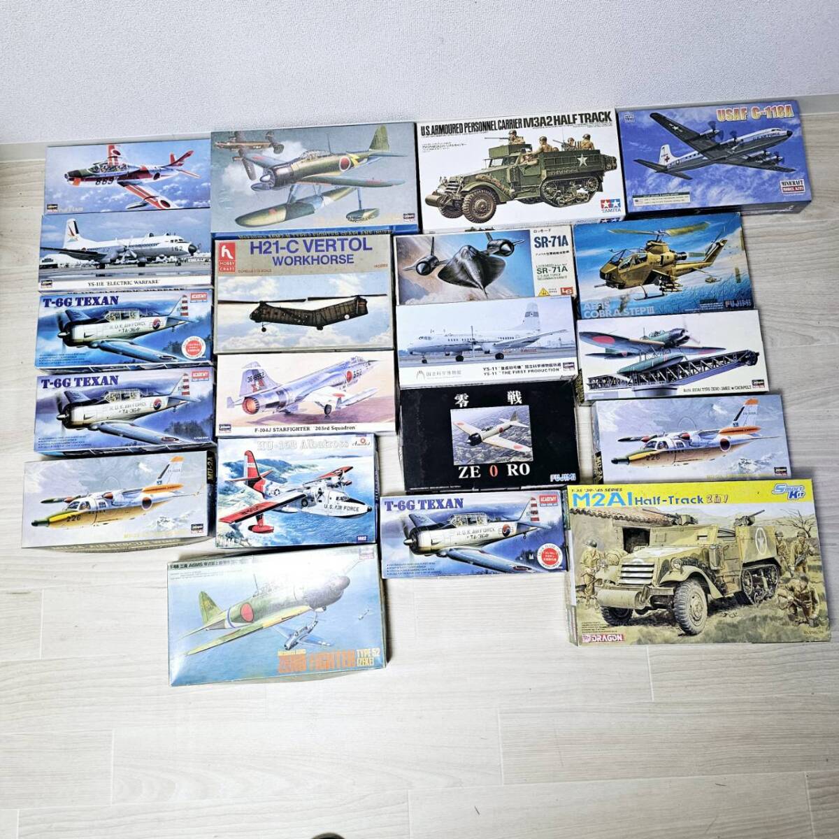 タミヤ フジミ ハセガワ アカデミー ドラゴン 他 プラモデル まとめセット 戦闘機 戦車 等