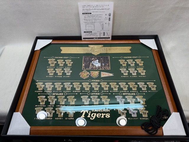 阪神タイガース セ・リーグ優勝 ピンバッジ ユニフォームヒストリー 2005年 セントラルリーグチャンピオン 限定3000個