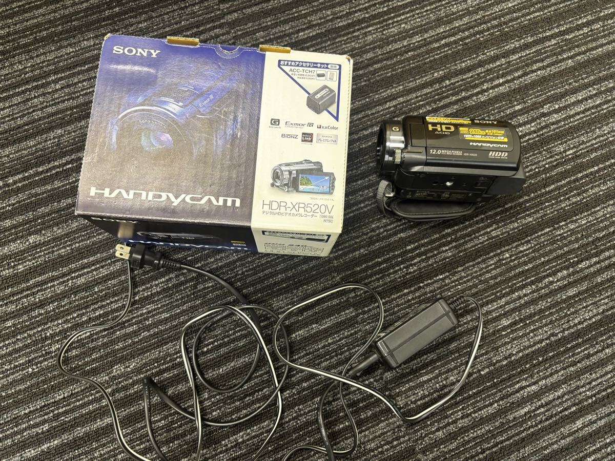 SONY ソニー Handycam ハンディカム HDR-XR520