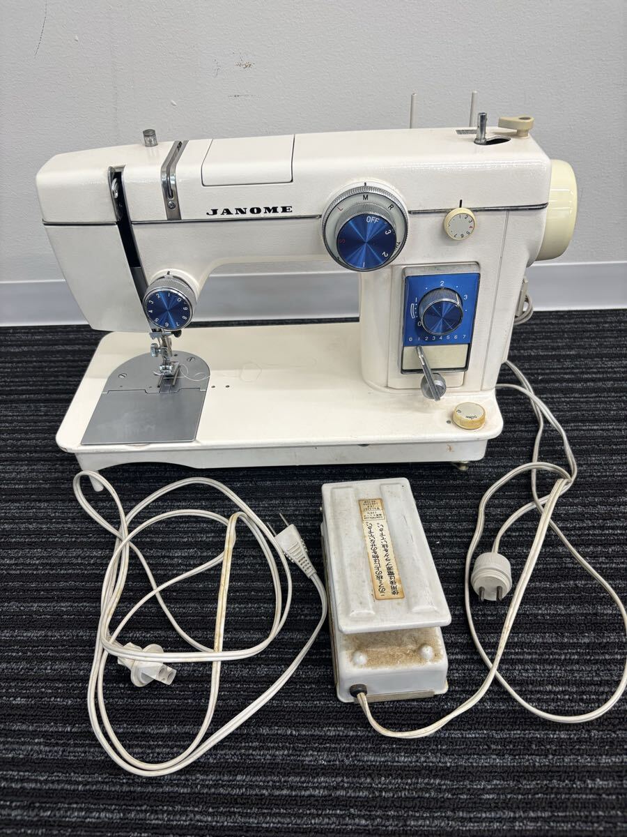 JANOME ジャノメ ミシン 手工芸 ハンドクラフト 昭和レトロ MODEL 804 レトロ