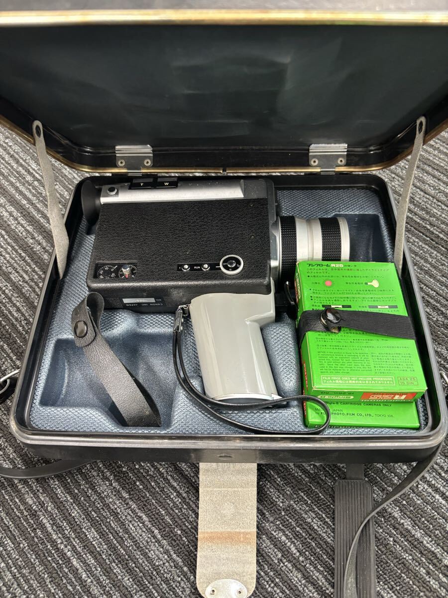 Canon カメラ 昭和レトロ 518SV Single-8 ZOOM AUTO