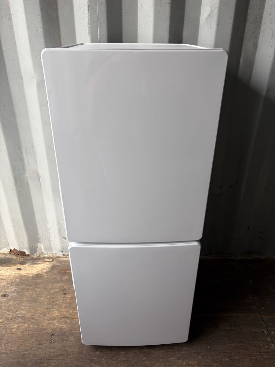 美品☆2025年製 Haier ハイアール 150L 冷凍冷蔵庫 JR-F15KS 冷蔵室 95L 冷凍室 55L ノンフロン 2ドア 2026年3月購入 取説付 家財便C