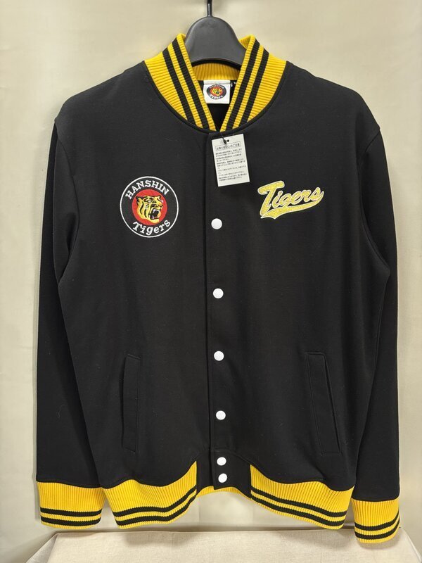 未使用 タグ付き 阪神タイガース スタジャン 公式カット スタジャン Mサイズ 野球 Tigers 応援グッズ ジャケット アウター IW607AF01HNS_60