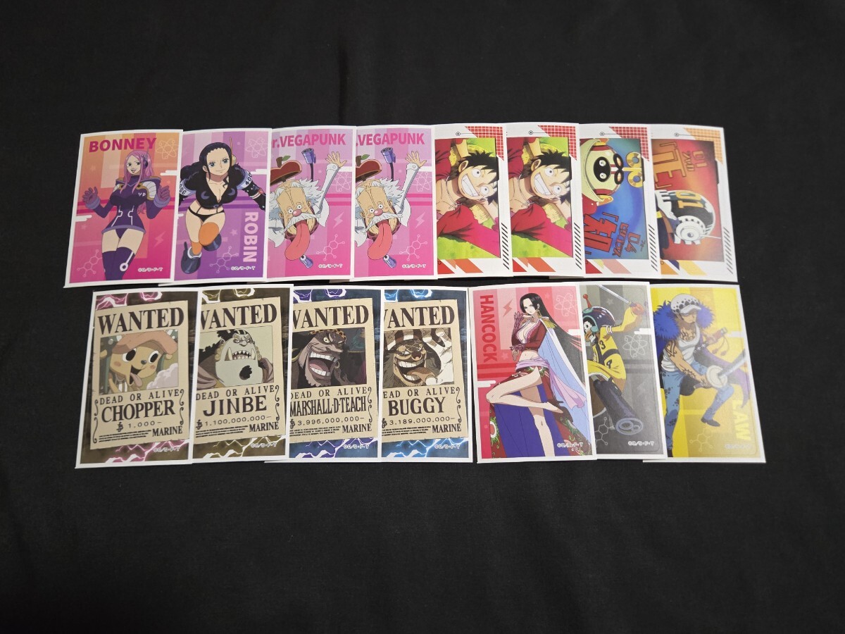 希少 ONE PIECE ステッカー まとめセット ハンコック ロビン ボニー 他 ワンピース