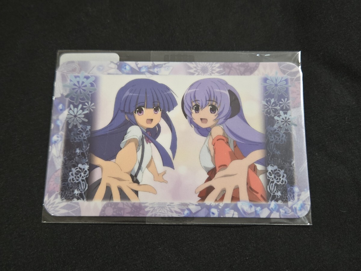希少 梨花&羽入 イラストカード SP-7 ひぐらしのなく頃に 非売品