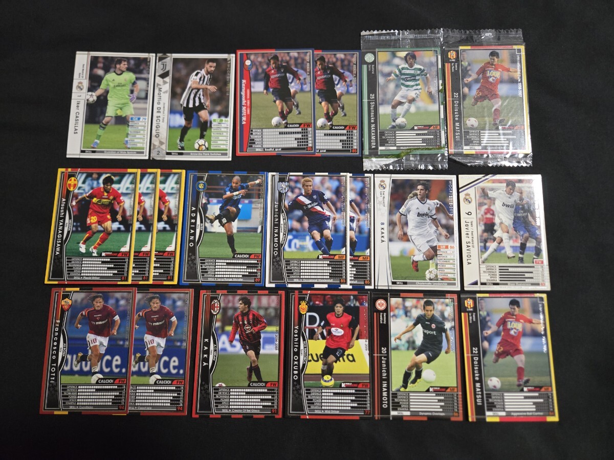 希少 WCCF サッカー カード EXTRA プロモ まとめセット カカ トッティ カシージャス 三浦知良 他