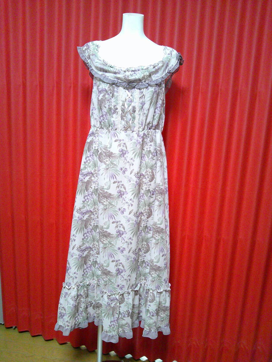 415　★★ axes femme ★アクシーズファム♪　ノースリーブワンピース　Ｍ