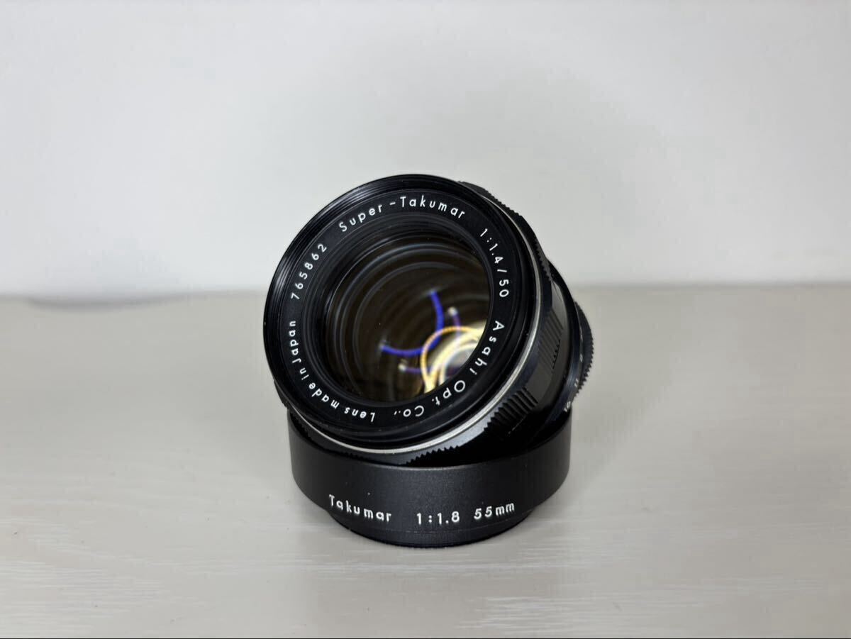 76万台　Pentax Super-Takumar 50mm f/1.4 M42マウント ペンタックス スーパータクマー フィルムカメラ レンズ 希少