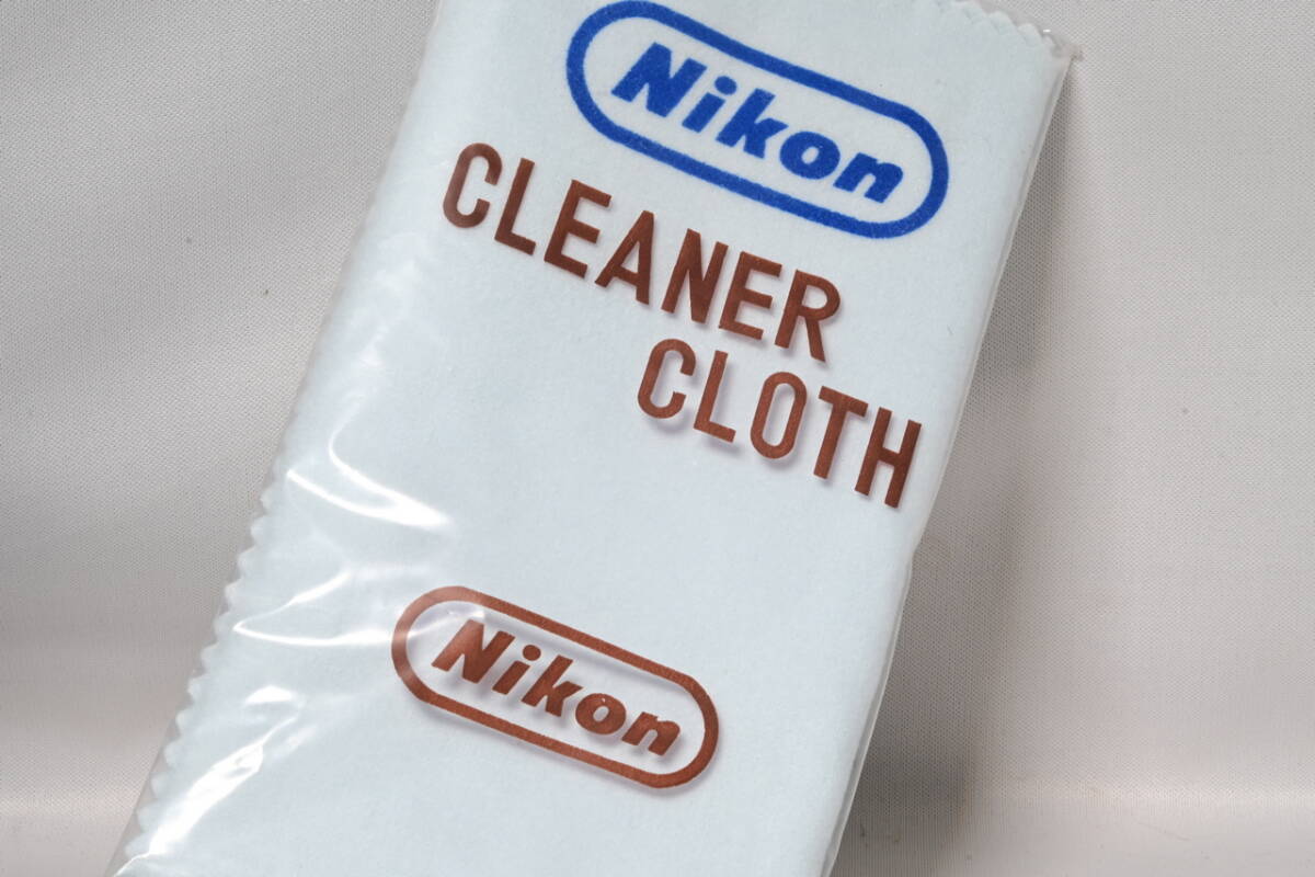 Nikon ニコン ブルー シリコンクロス 純正品 カメラ レンズ 用 当時物 中古 未開封 ( F アイレベル F2 オールドレンズ フィルム