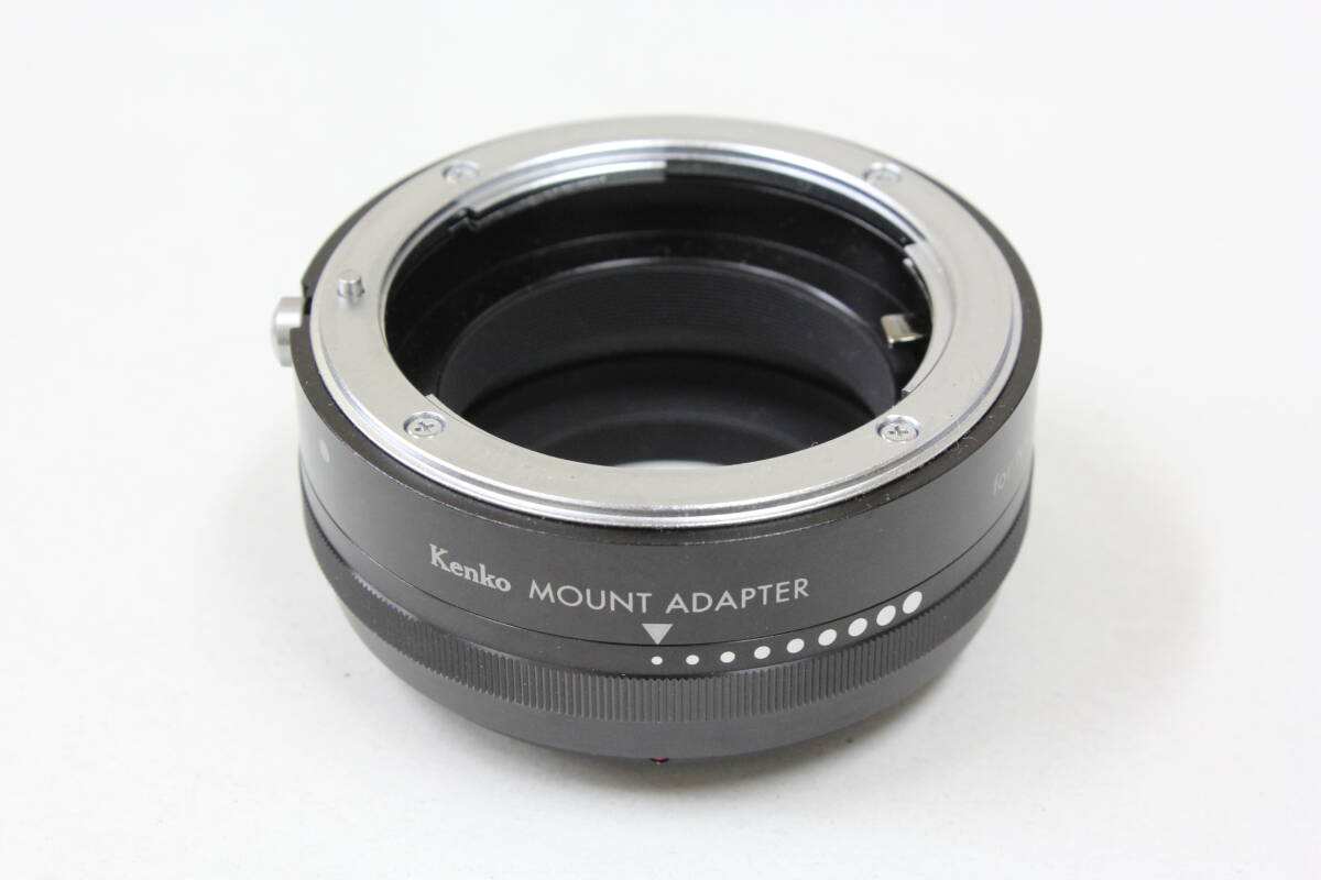 ■装着動作確認済■　ケンコー（KENKO）　マウントアダプター Nikon F - MICRO FOUR THIRDS　■実用品としてご利用下さい■