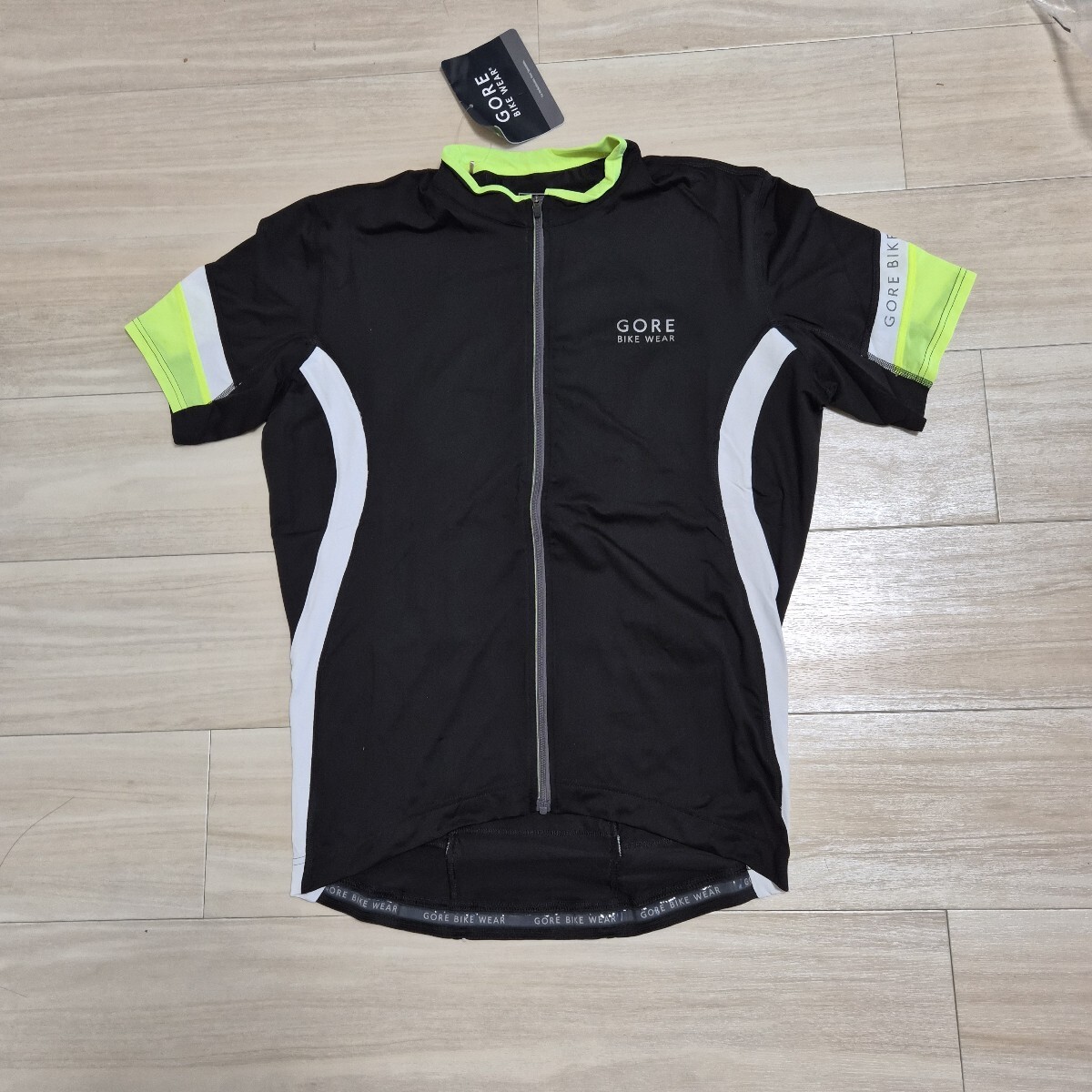 新品　未使用　GORE BIKE WEAR サイクルジャージ 半袖 ブラック XLサイズ
