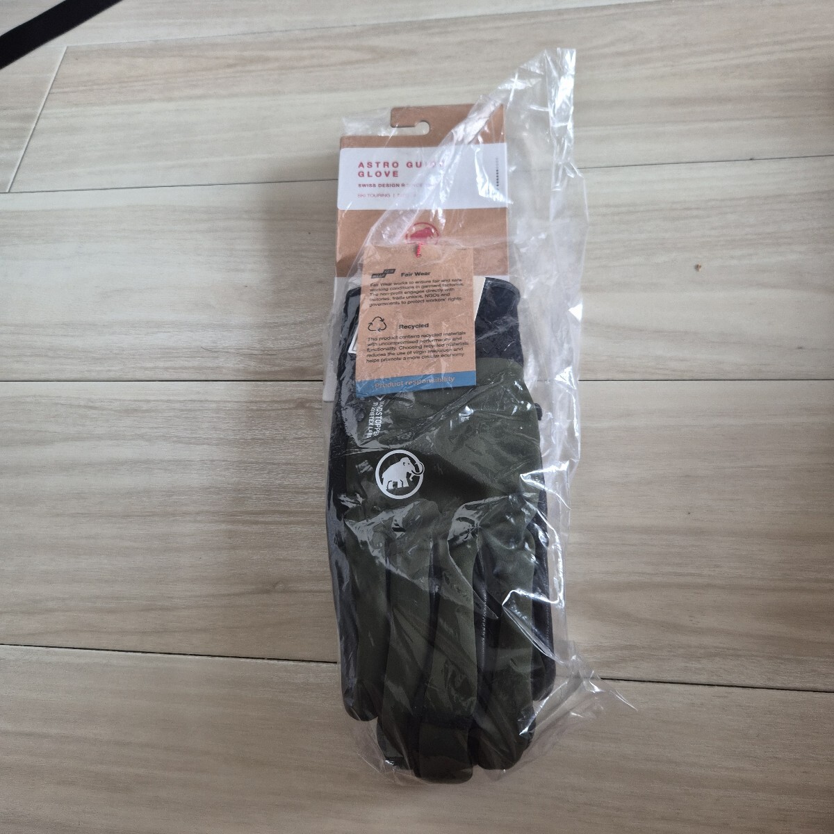 MAMMUT ASTRO GUIDE GLOVE マムート アストロガイドグローブ　サイズ8 カラーカーキ