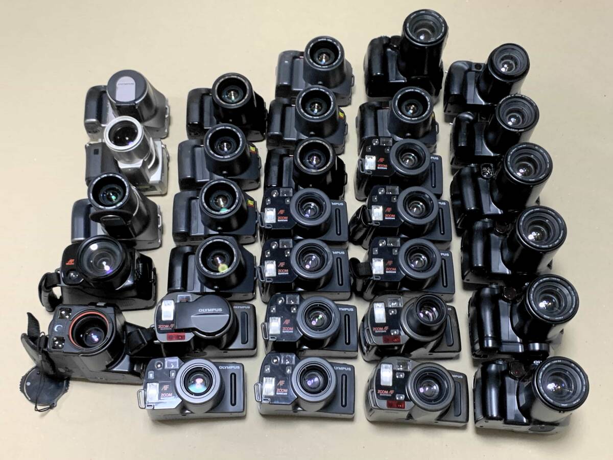 オリンパス フィルムカメラ OLYMPUS まとめ売り 31台セット IZM300 IZM300 L-30 L-20 L-10 L-3 L-1 他 #02981