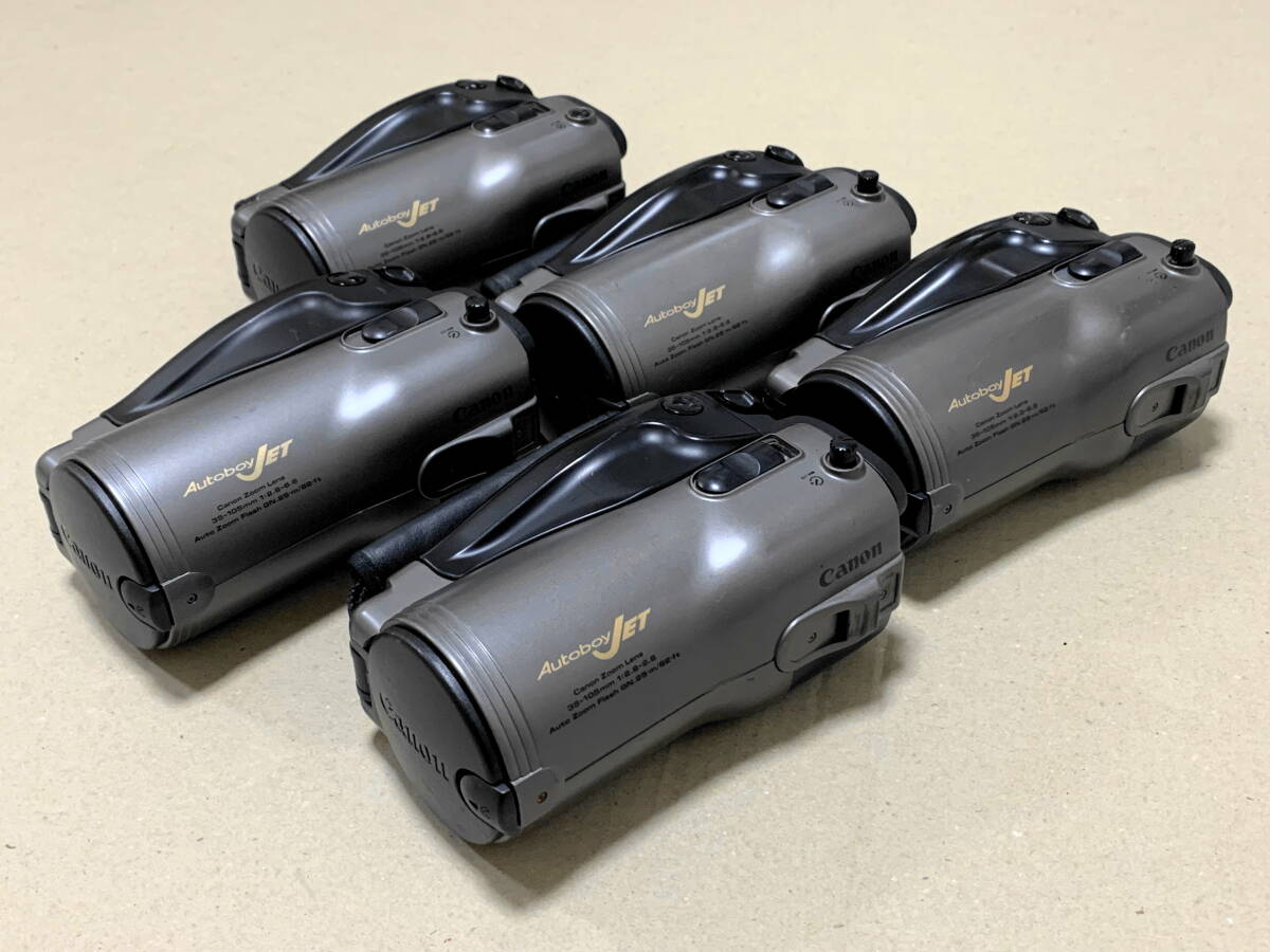 Canon キャノン フィルムカメラ AUTOBOY JET オートボーイ ジェット まとめ売り 5台セット 動作未確認 ジャンク #02989
