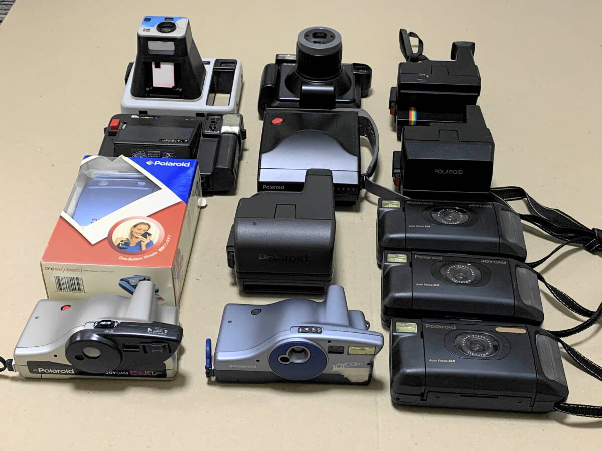 Polaroid 他 ポラロイド インスタントカメラ ポラロイドカメラ フィルムカメラ まとめ売り F-50S/660/JOYCAM/SPIRIT 他 #02991